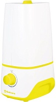Увлажнитель воздуха Sakura SA-0609WY (ультразвуковой / 18 Вт / 18 м² / 2 л / 250 мл/ч / белый, жёлтый)
