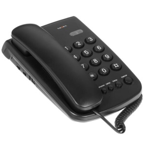 Телефон teXet TX-241 Black телефон dect texet tx d5605a black