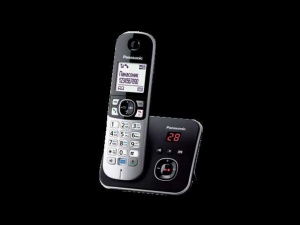 Телефон Panasonic KX-TG6821RUМ радиотелефон panasonic kx tg6812rub доп трубка память на 120 номеров аон повтор спикерфон полифония черный