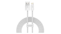 Кабель Baseus Pudding Series Lightning (MFI) - USB 1.2м, белый (CALD000402)  Белый