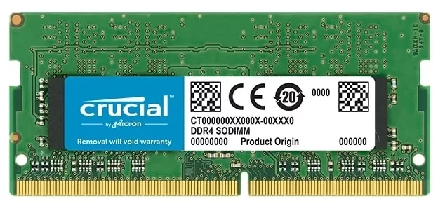 Память DDR4 SODIMM 16Gb 3200MHz Crucial CB16GS3200-0