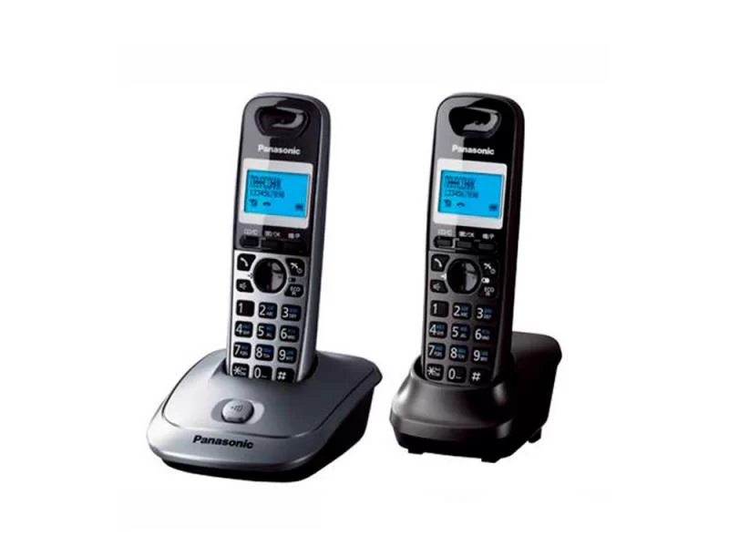 Телефон Panasonic KX-TG2512RU2 2 трубки-0