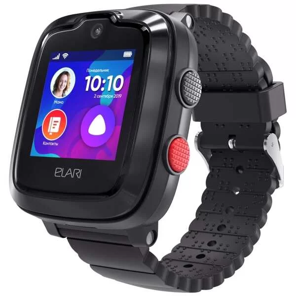 RFB Часы детские Elari Kidphone 4G черные-0