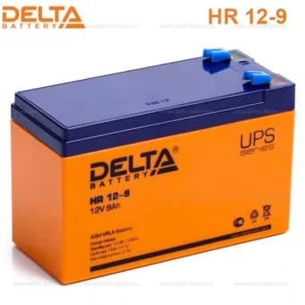 Батарея 12V/ 9,0Ah DELTA HR 12-9-0