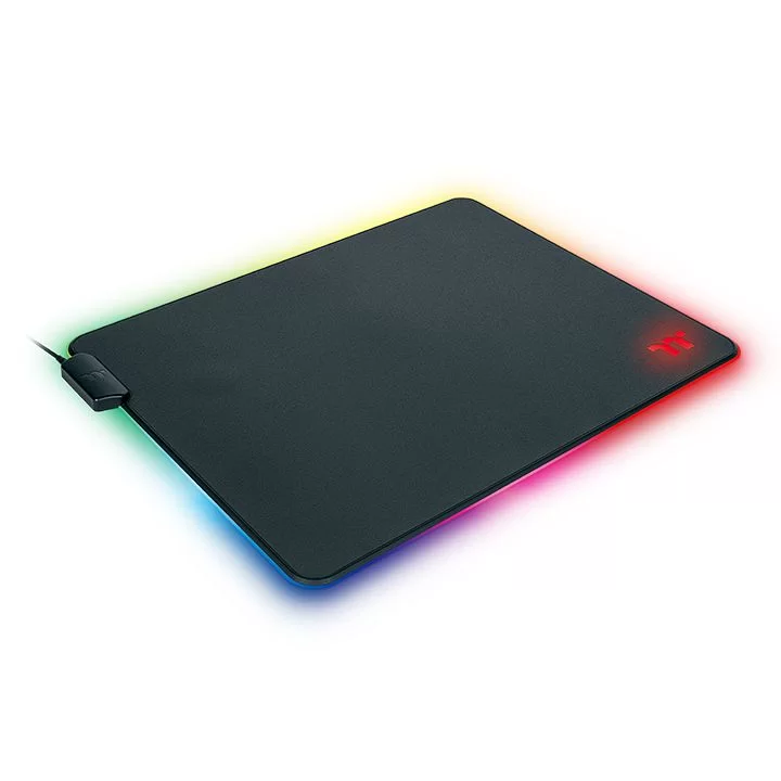 Игровая поверхность Tt eSPORTS by Thermaltake Level 20 RGB Gaming Mouse Pad 370x290x4mm (GMP-LVT-RGBHMS-01)-0