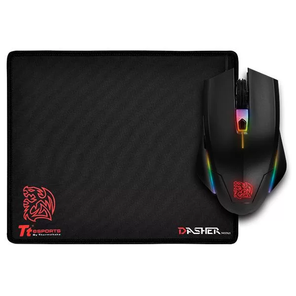 Беспроводная игровая мышь Thermaltake Talon Elite, (3200 dpi + Ковер), Черная -0