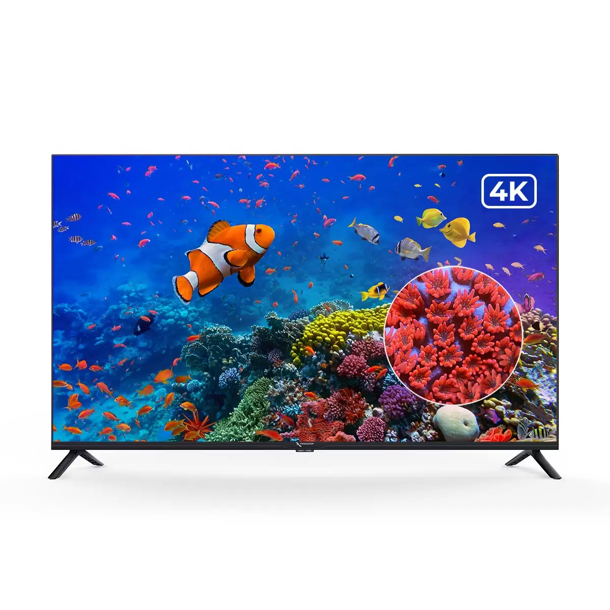 Телевизор Триколор 4K Ultra HD 50” H50U5500SA (+1 год подписки) ANDROID SMART TV, черный-0