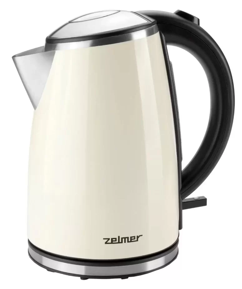 Чайник Zelmer ZCK1274E (2200Вт / 1,7л / металл/бежевый)-0