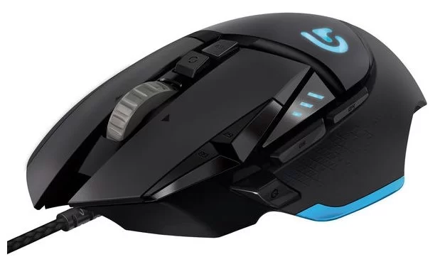 Проводная игровая мышь Logitech G502 HERO, (Проводная 2.1м/25600 dpi), Черная-1
