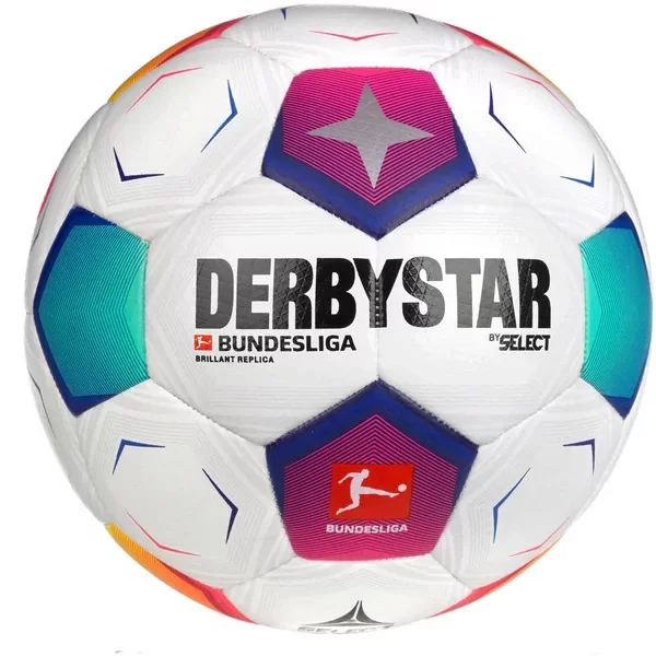 Мяч футбольный Select Derbystar Bundesliga Brillant Replica FIFA Basic (IMS) v23 (размер 5)-0