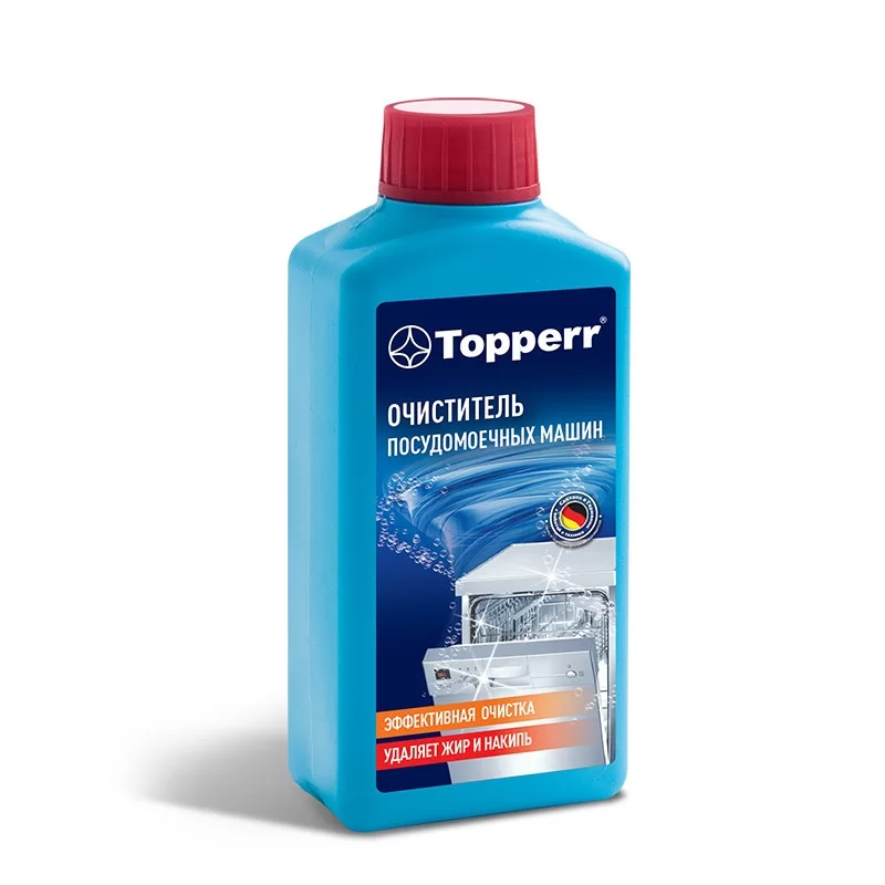 Очиститель для посудомоечных машин Topperr 3308 250 мл-0