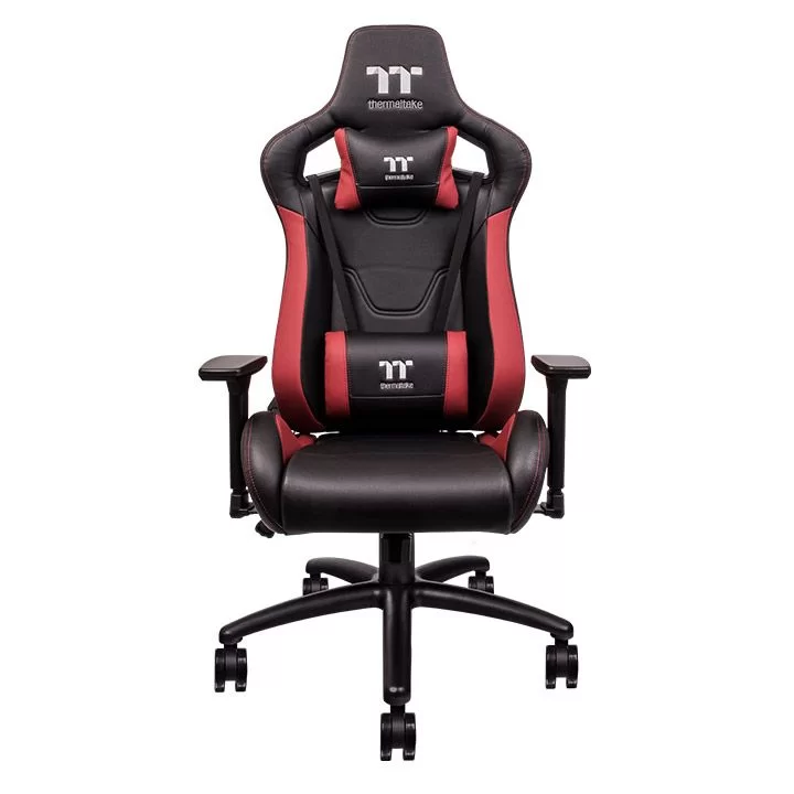 Игровое компьютерное кресло Thermaltake U Fit (GGC-UFT-BRMWDS-01), черный/красный-0