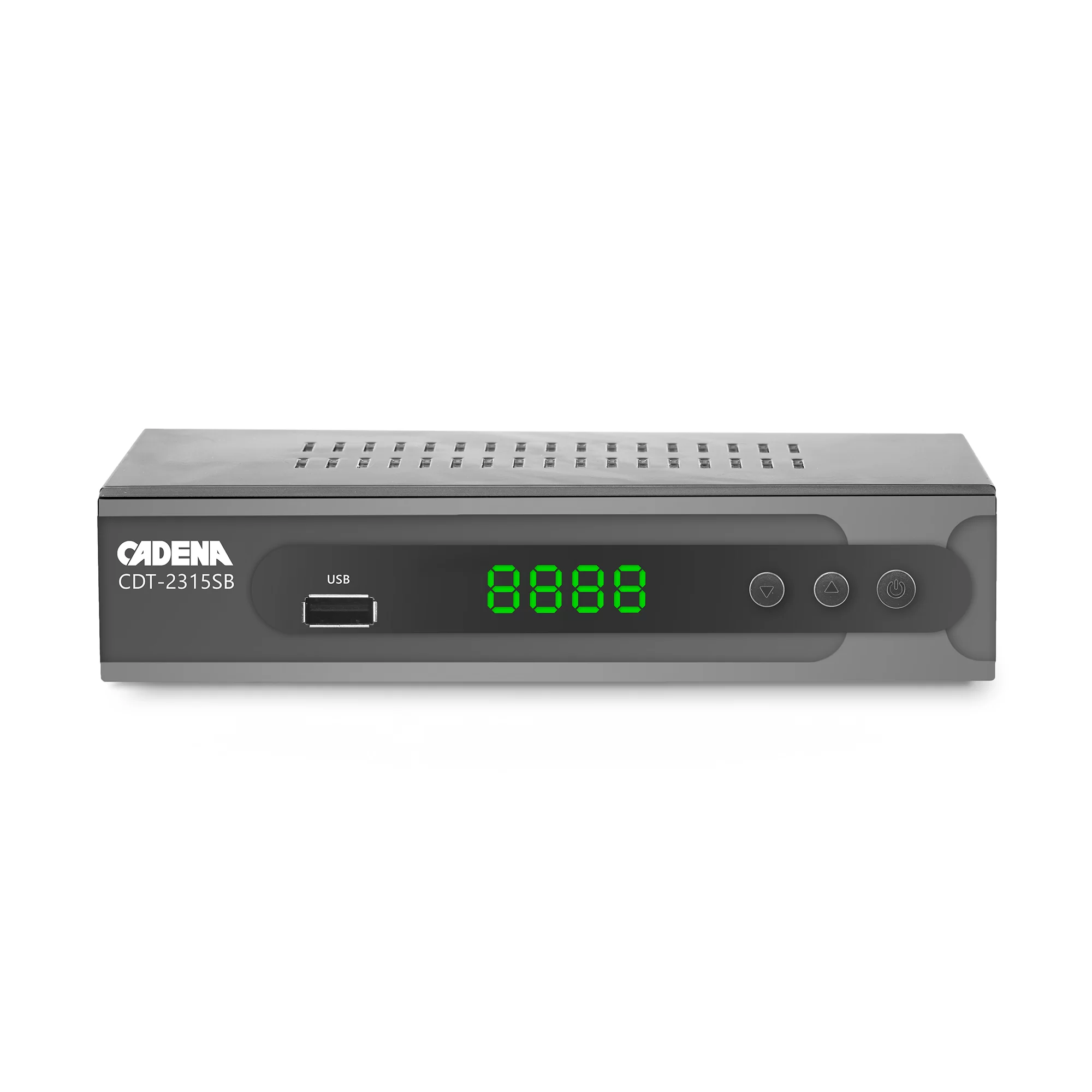 Приемник цифровой эфирный DVB-T2 Cadena CDT-2315SB-0