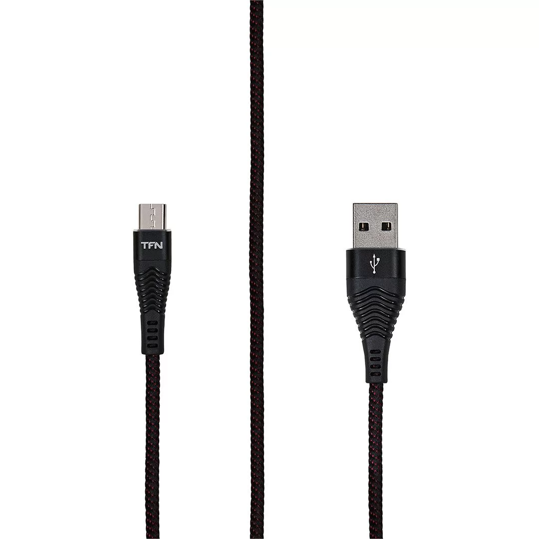 Кабель TFN FORZA micro-USB - USB, 1м, Черный-0