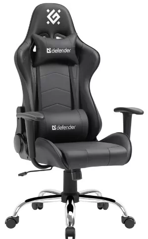 Игровое компьютерное кресло Defender Azgard, чёрный-0