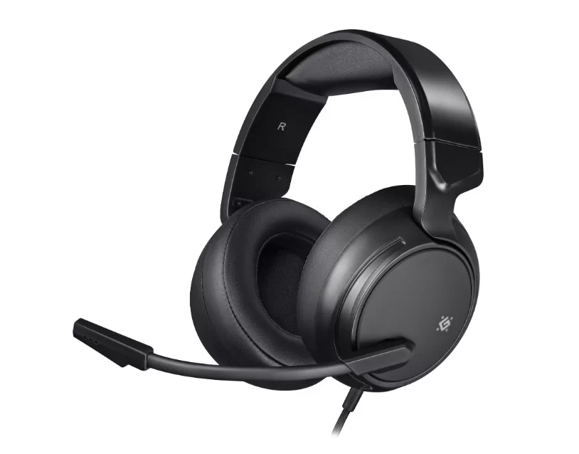 Проводные игровые наушники Defender Shadow, (провод 2 м), Черные-0