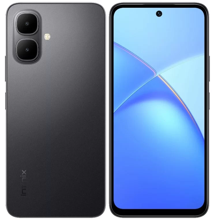 Смартфон Infinix SMART 10 4/128 ГБ, чёрный-0