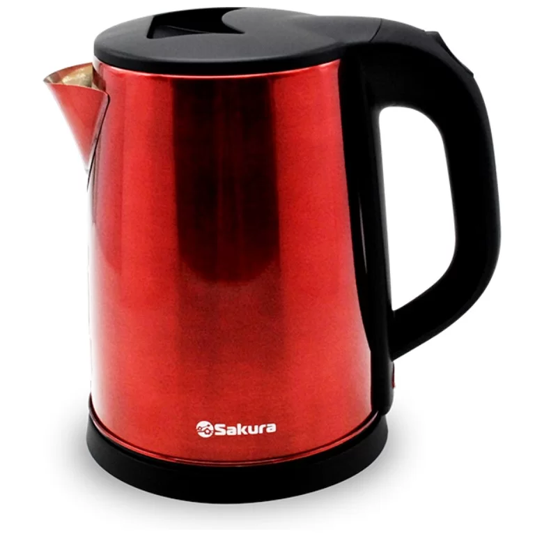 Чайник Sakura SA-2149BR (1800 Вт / 2 л / металл / красный)-0