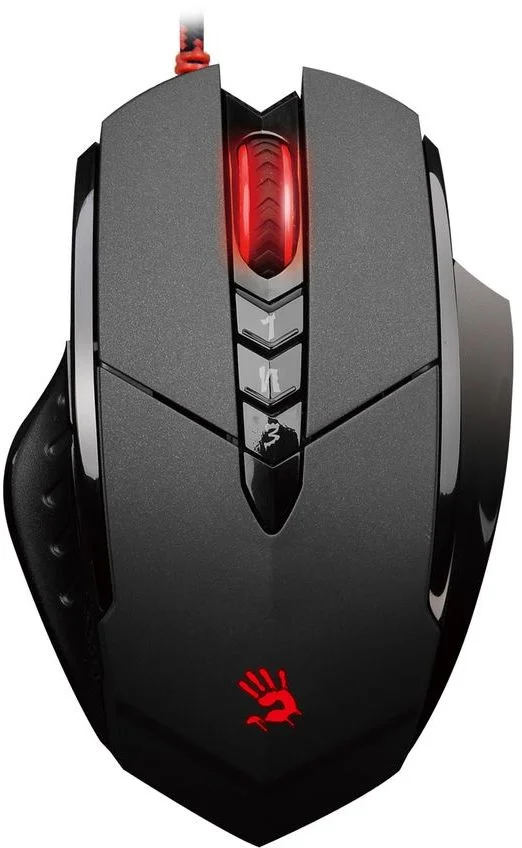 Мышь A4Tech Bloody V7 черный оптическая (3200dpi)-0