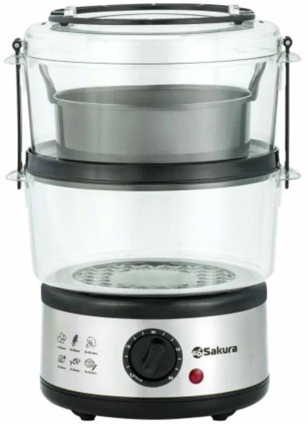 DSP Пароварка Sakura SA-7216-2 (повреждение упаковки)-0