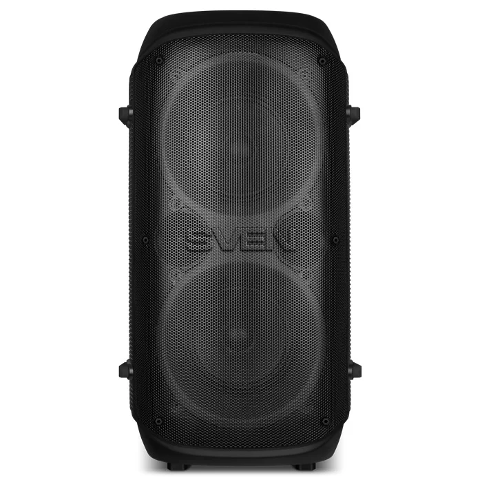 Беспроводная портативная колонка SVEN PS-800 / 100W / TWS / microSD / USB / FM / Bluetooth /  Батарея 2*4400mAh / LED подсветка / дисплей / караоке /-5
