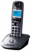 Телефон Panasonic KX-TG2511RUM серый металлик-0