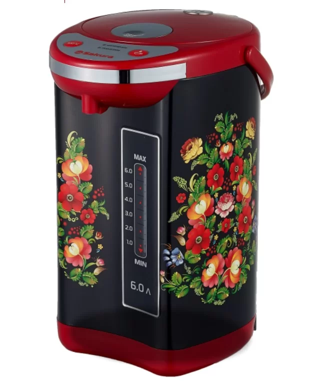 Термопот Sakura SA-316BRF (750 Вт / 6 л)-0