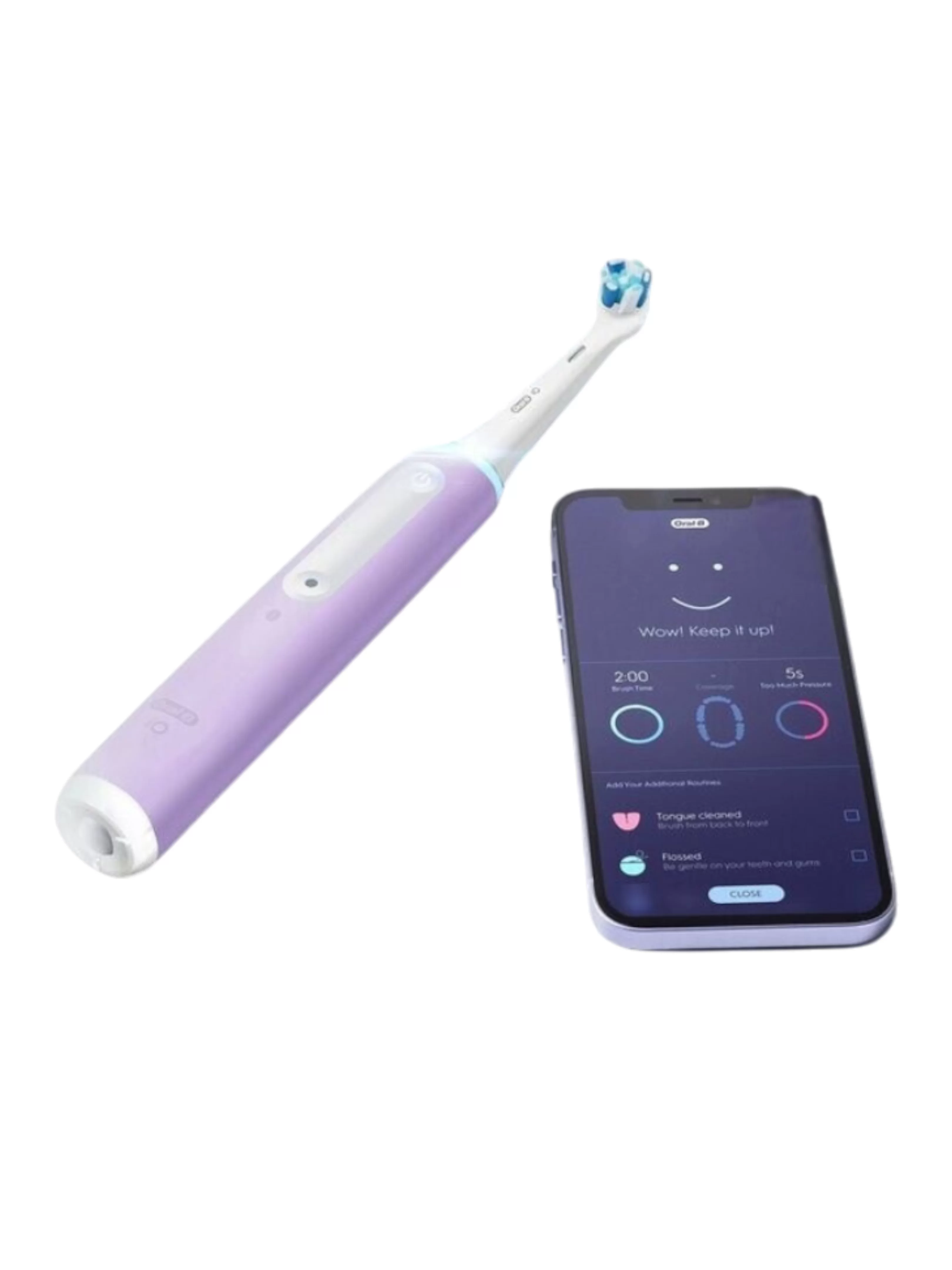 Зубная щетка электрическая Braun Oral-B iO4 Lavender-3