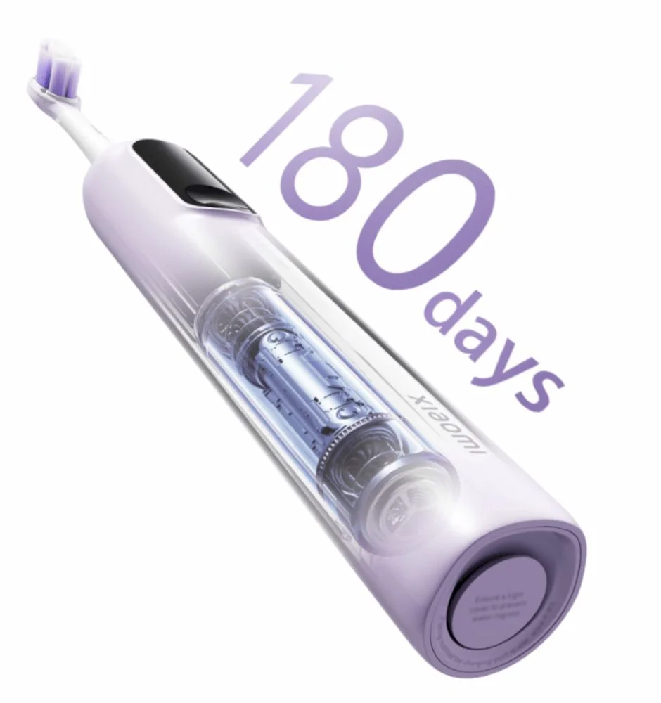 Зубная щетка Xiaomi Oscillation Electric Toothbrush Pro, фиолетовая (BHR07ZWGL)-3