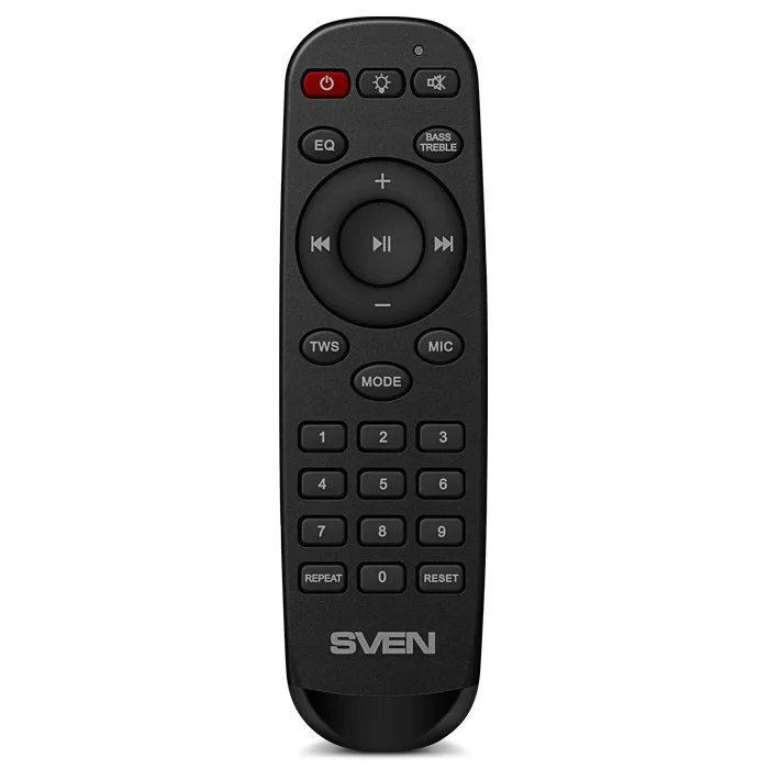 Беспроводная портативная колонка SVEN PS-800 / 100W / TWS / microSD / USB / FM / Bluetooth /  Батарея 2*4400mAh / LED подсветка / дисплей / караоке /-12