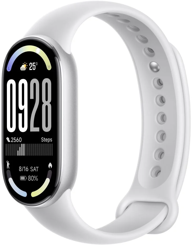 Фитнес-браслет Xiaomi Smart Band 10, серебристый (BHR07PSGL)-0