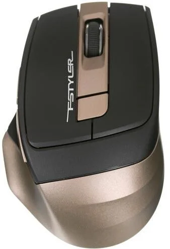 Беспроводная мышь A4Tech Fstyler FG35, оптическая, бронзовый/черный-0