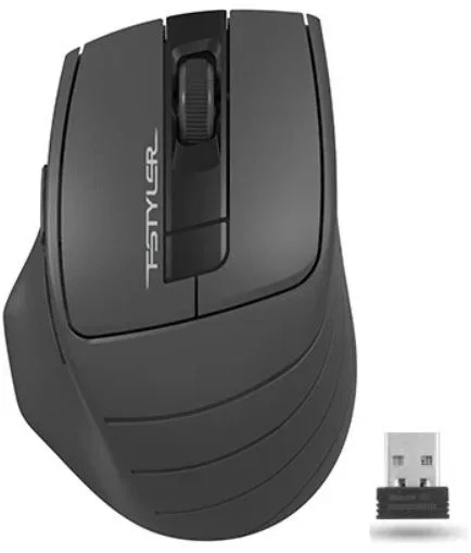 Беспроводная мышь A4Tech Fstyler FG30, оптическая (2000dpi), серый-0
