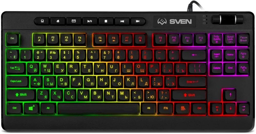 Игровая клавиатура SVEN KB-G8200, черный-0