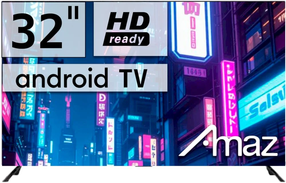 Телевизор Amaz AM32CXAS9 HD Android -0