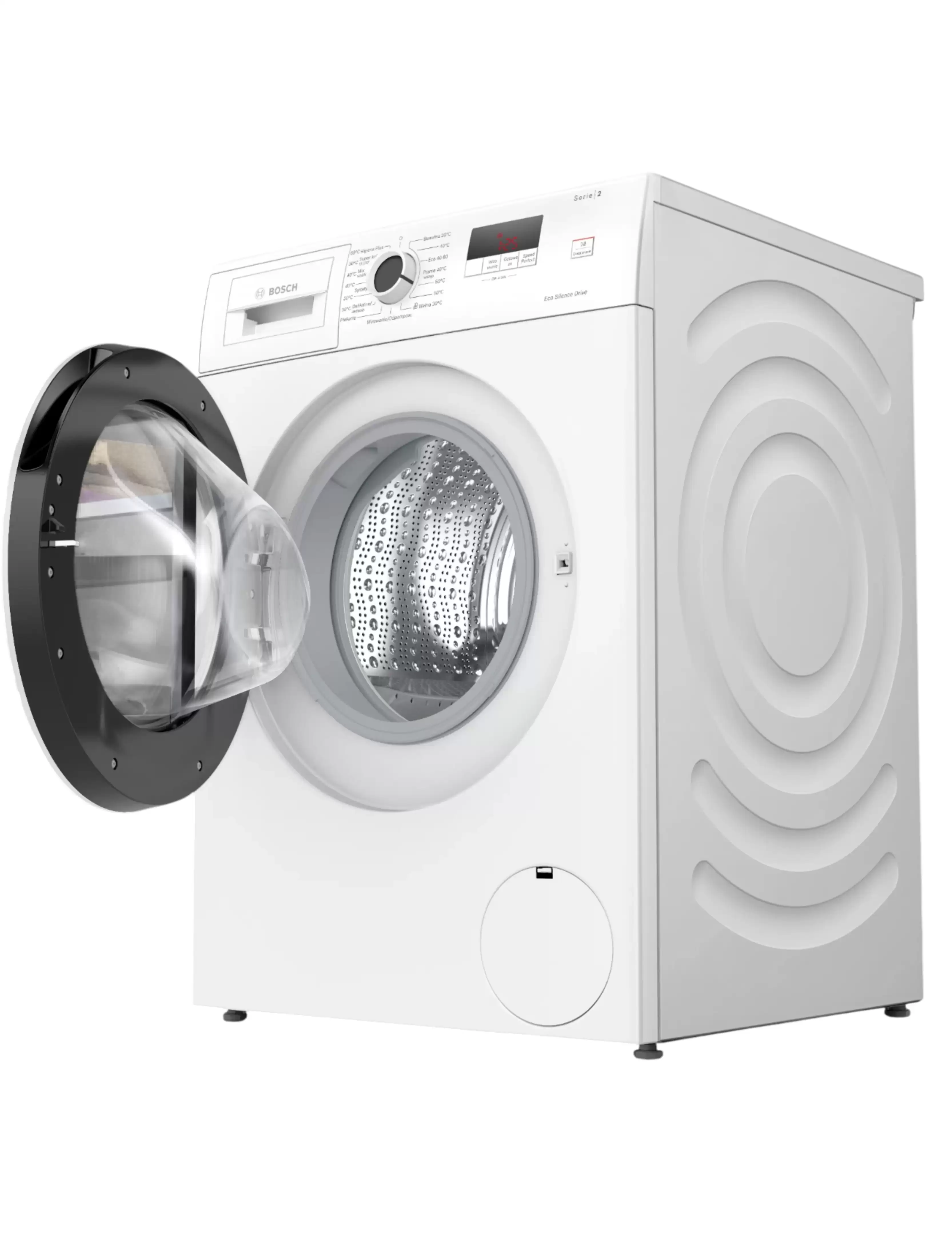 Стиральная машина Bosch WGE03209PL (Serie2 / 58,8-63,2см / 8кг / 1200об / SpeedPerfect / ActiveWater Plus / EcoSilence Drive / A+++)-2