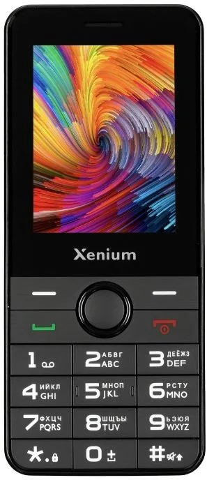 Телефон мобильный Xenium X240, черный-0