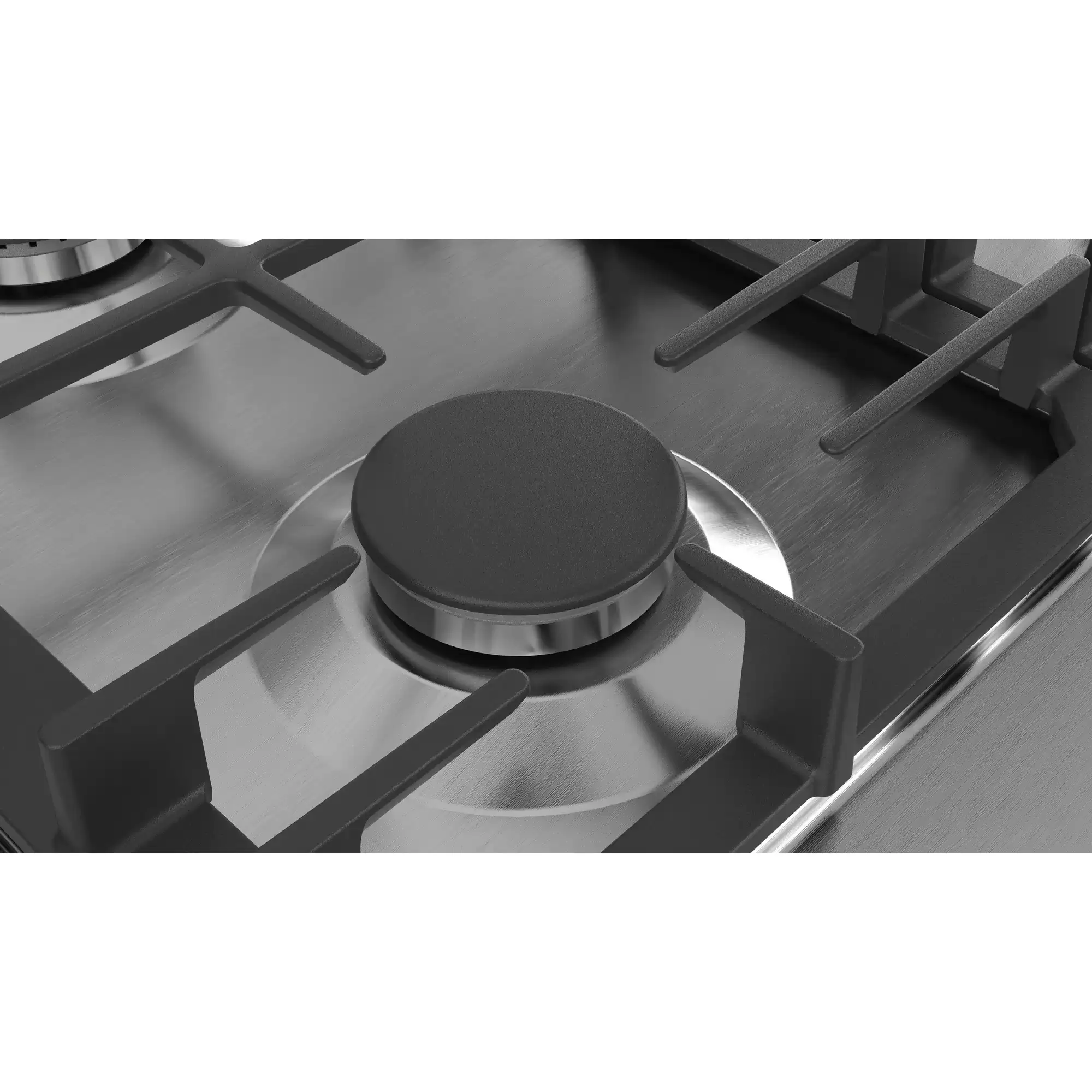 Поверхность газовая Bosch PCP6A5B90 (Serie6 / нерж / чугун / FlameSelect)-2