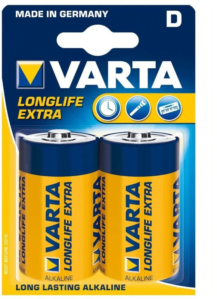 Батарейки BL2 Varta LR20 4120 (BL-2)-0