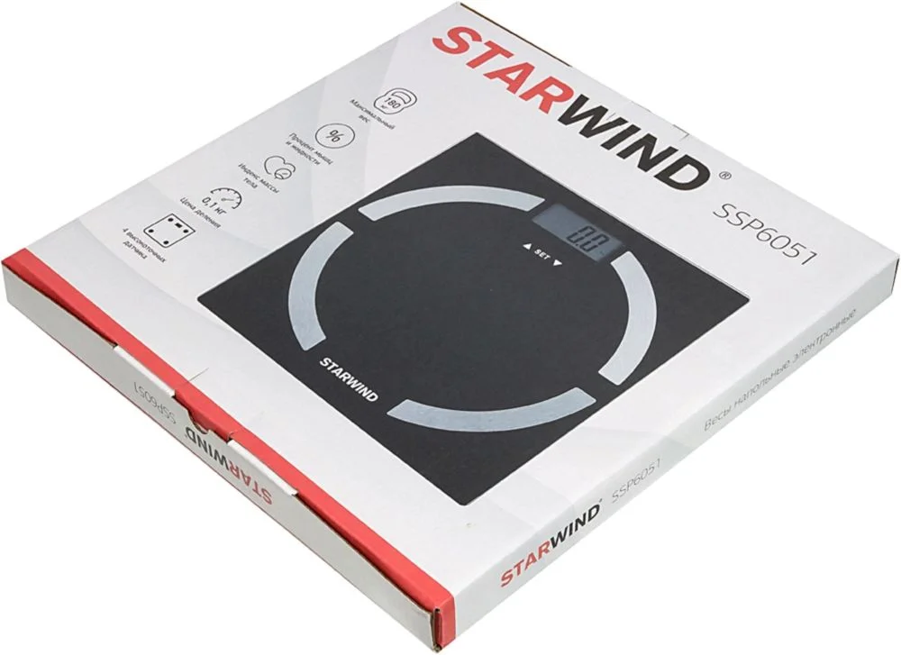 Весы электронные напольные Starwind SSP6051 (180 кг)-4