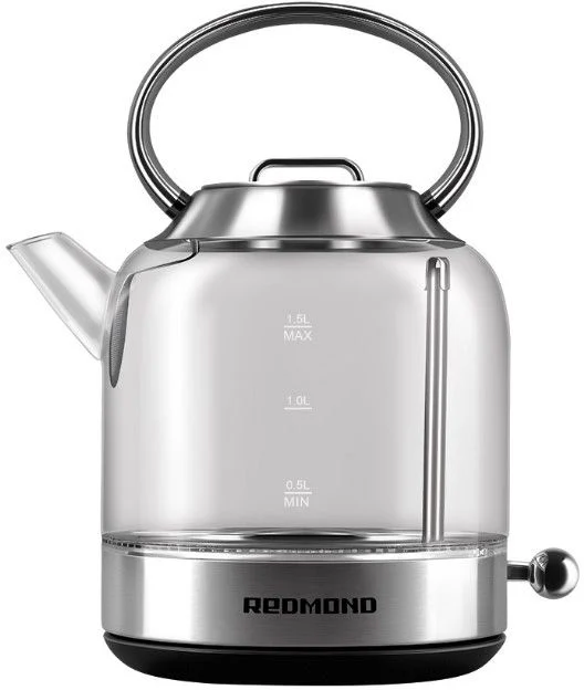 Чайник Redmond KG221 (2200 Вт / 1,5 л / стекло/металл)-0