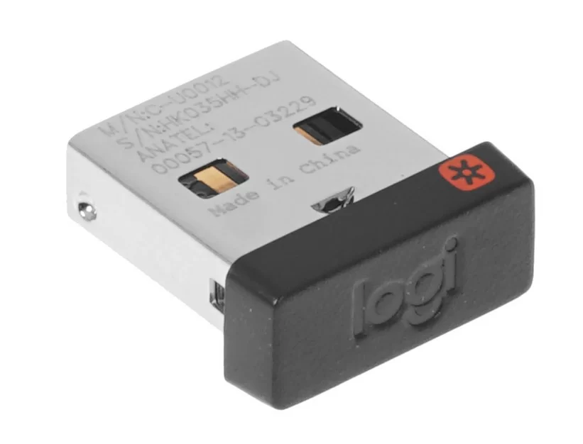 Ресивер USB Logitech Unifying Receiver, черный (910-005933)-0