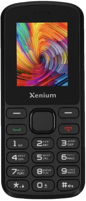 Телефон мобильный Xenium X160, черный-0