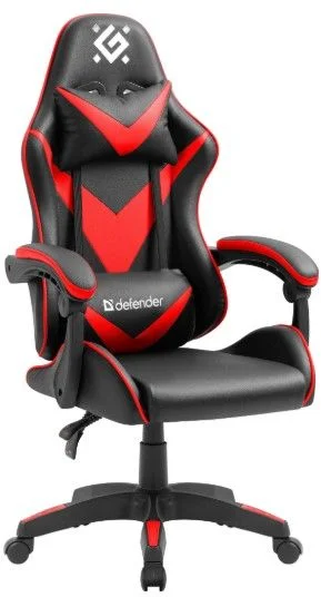 Игровое компьютерное кресло Defender xCom, Черный/Красный-0