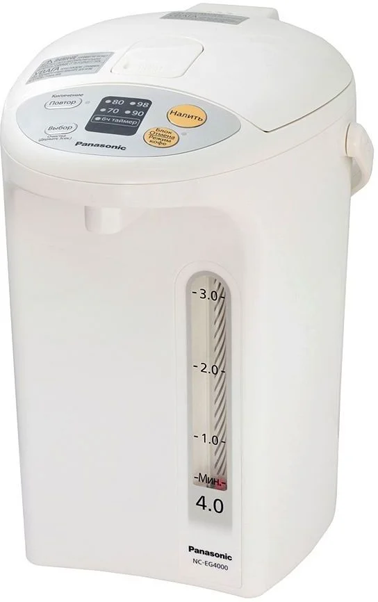 Термопот Panasonic NC-EG4000WTS (700 Вт / 4 л / электронасос)-0