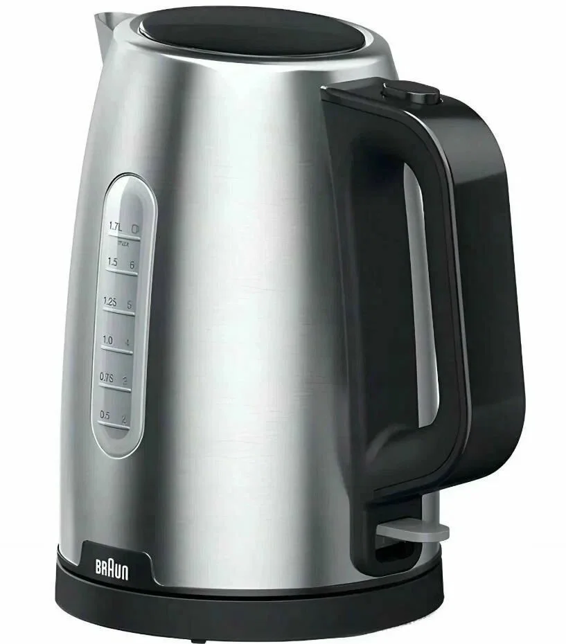 Чайник Braun WK1500BK (2200Вт / 1,7л / металл)-1