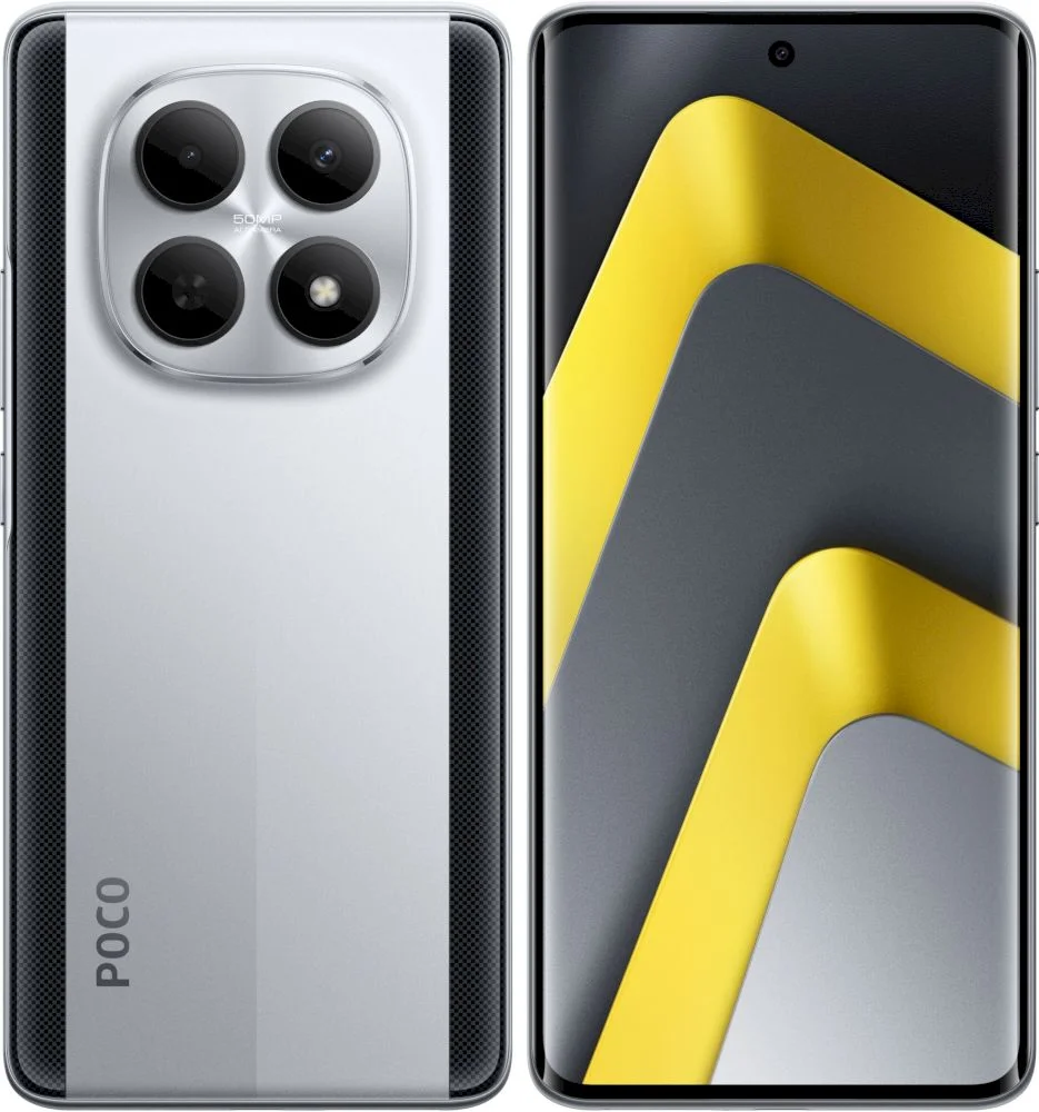 Смартфон POCO M8 5G 8/256 ГБ, серебристый-0