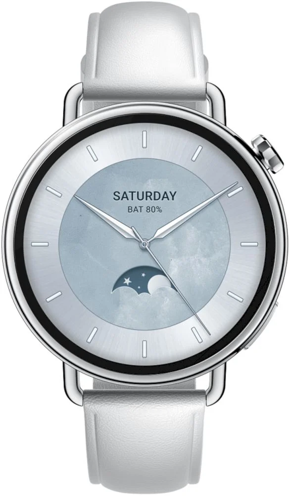 Смарт-часы Xiaomi Watch S4 41мм, белые (BHR07VUGL)-0