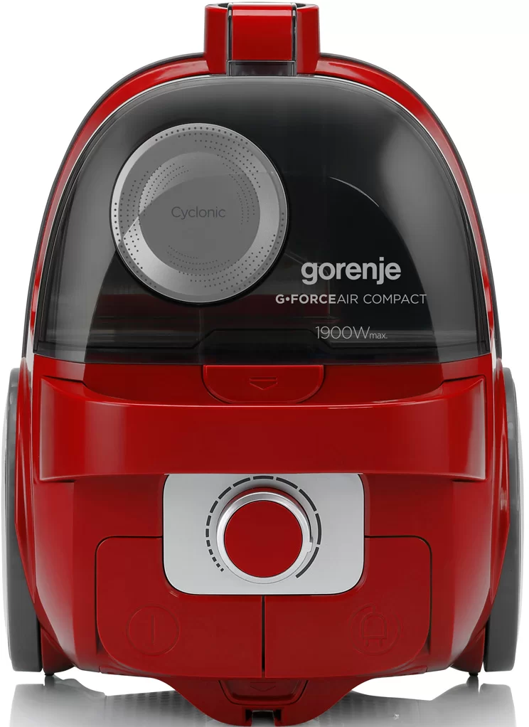 Пылесос Gorenje VC1901GACRCY (1900/280 Вт, контейнер 2,2л, красный)-5