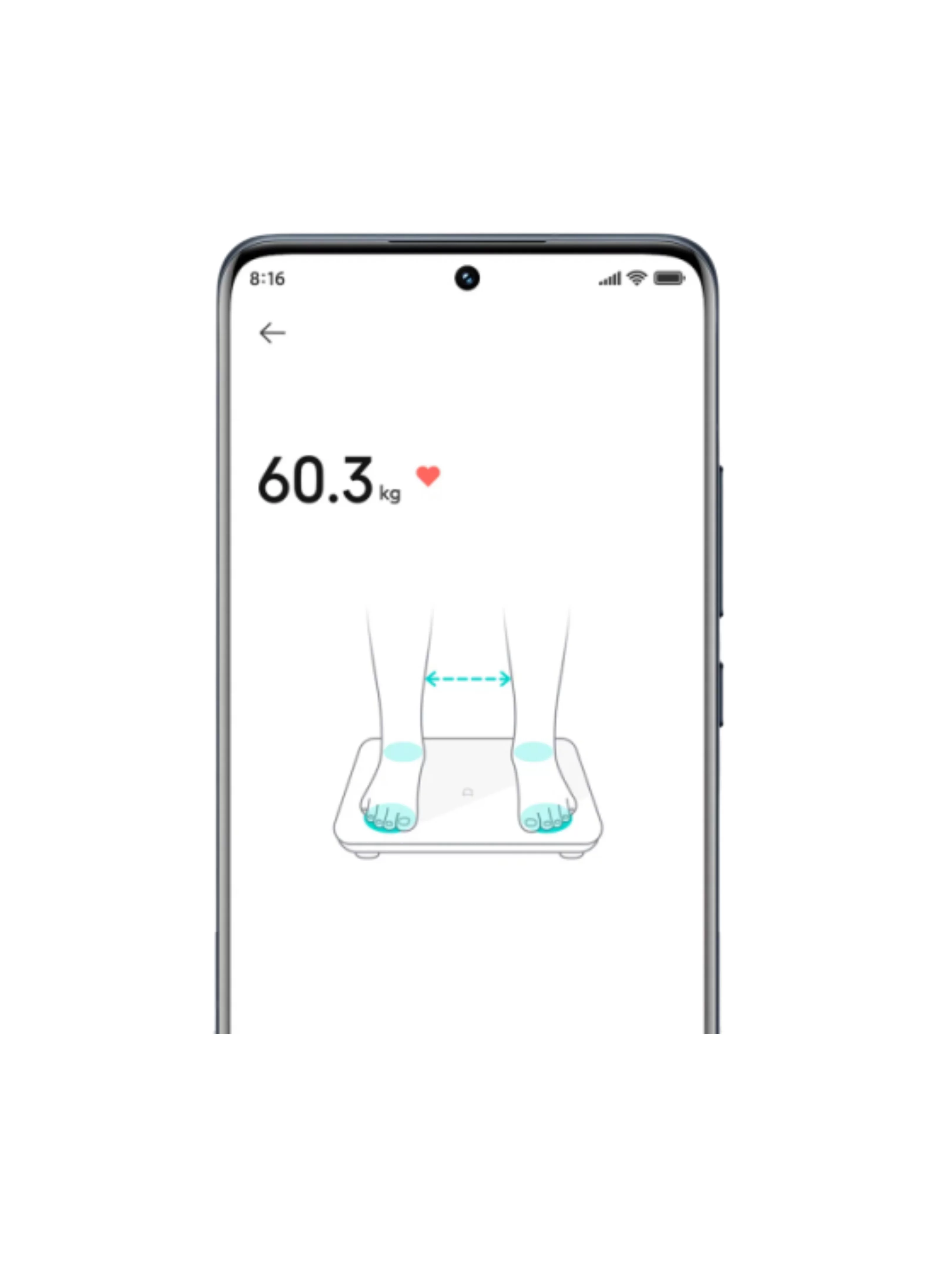 Весы напольные Xiaomi Body Composition Scale S400 (BHR7793GL)-3